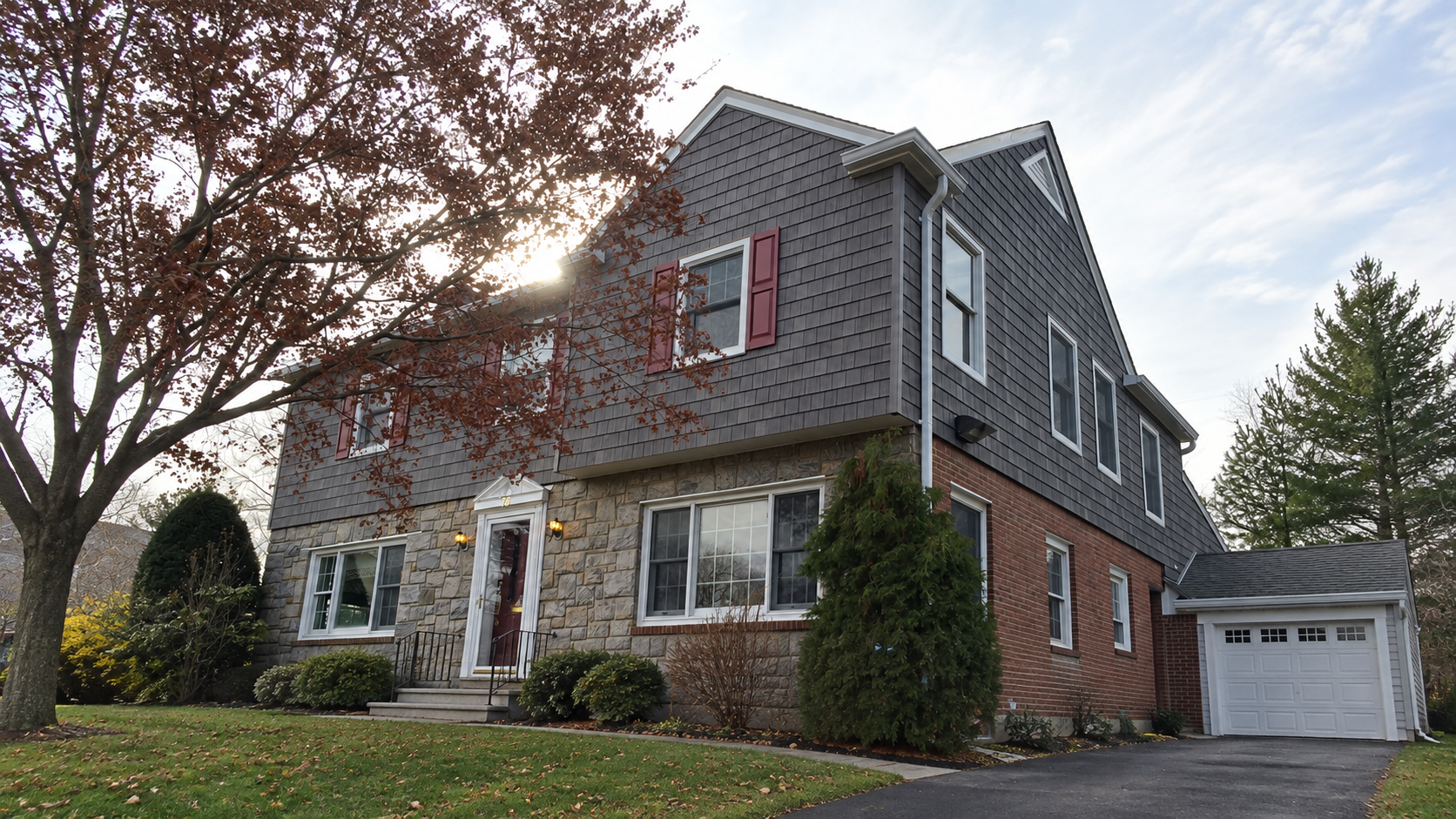Gambrel Shingle Siding